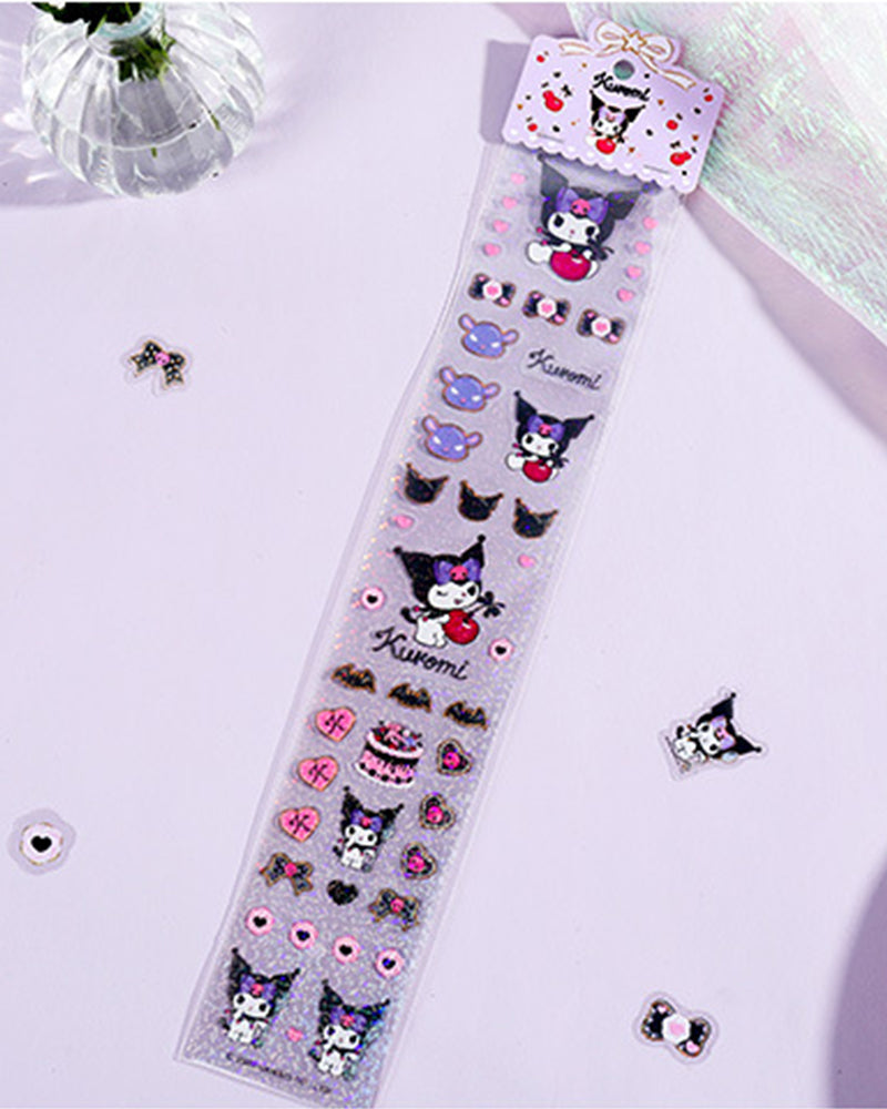Sanrio® Characters Wonderful Time Glitter Sticker Sheet