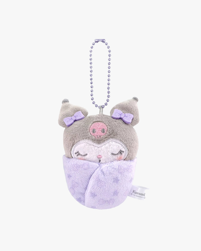 Sanrio® Kuromi Swaddling Mascot Keychain