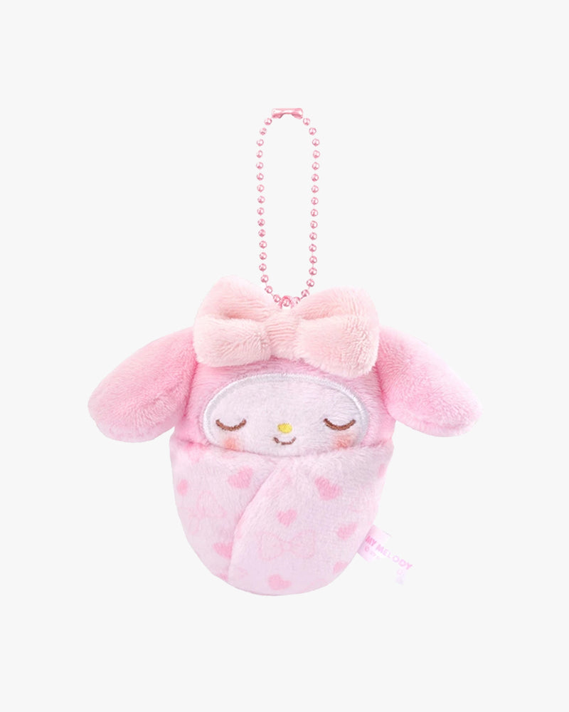 Porte-clés mascotte Sanrio® My Melody Swaddling