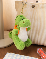 Scented Dinosaur with Fruit Bag Keychain