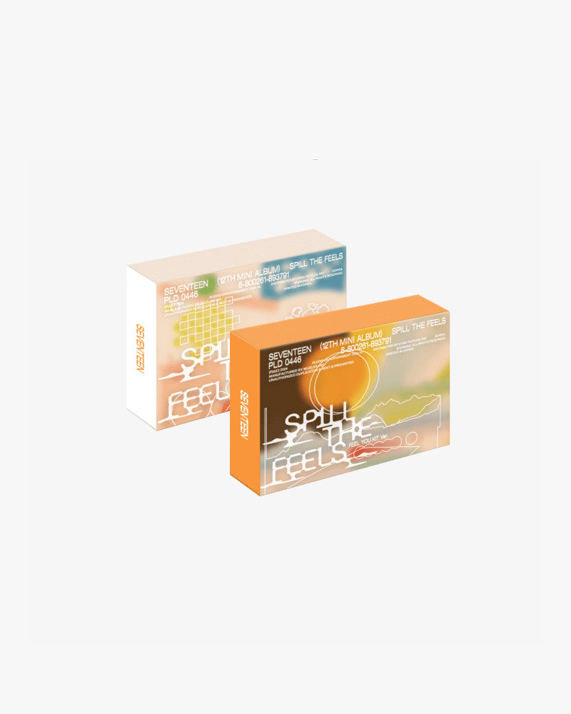 SEVENTEEN - 12e mini-album [SPILL THE FEELS] (version Kit) (2 versions)