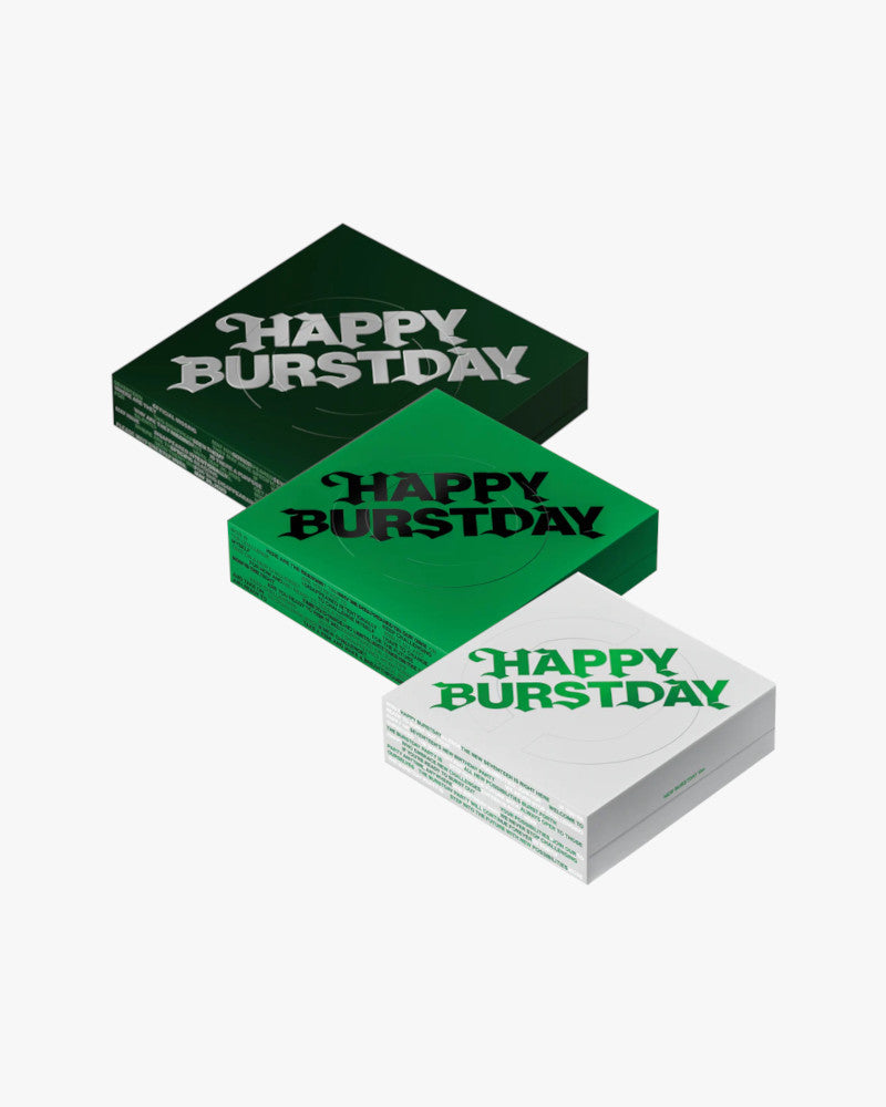 SEVENTEEN - 5th Album ‘HAPPY BURSTDAY’ (3 Versions)