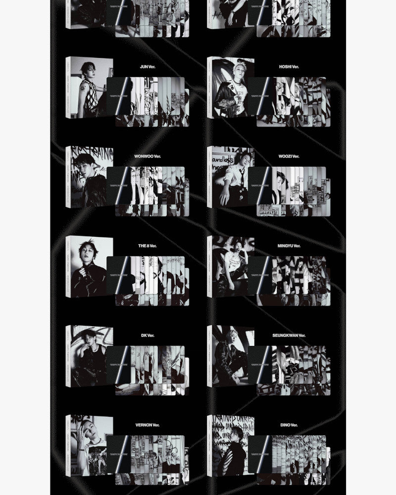 SEVENTEEN - 5th Album ‘HAPPY BURSTDAY’ (DAREDEVIL Ver.) (12 Versions-Random)