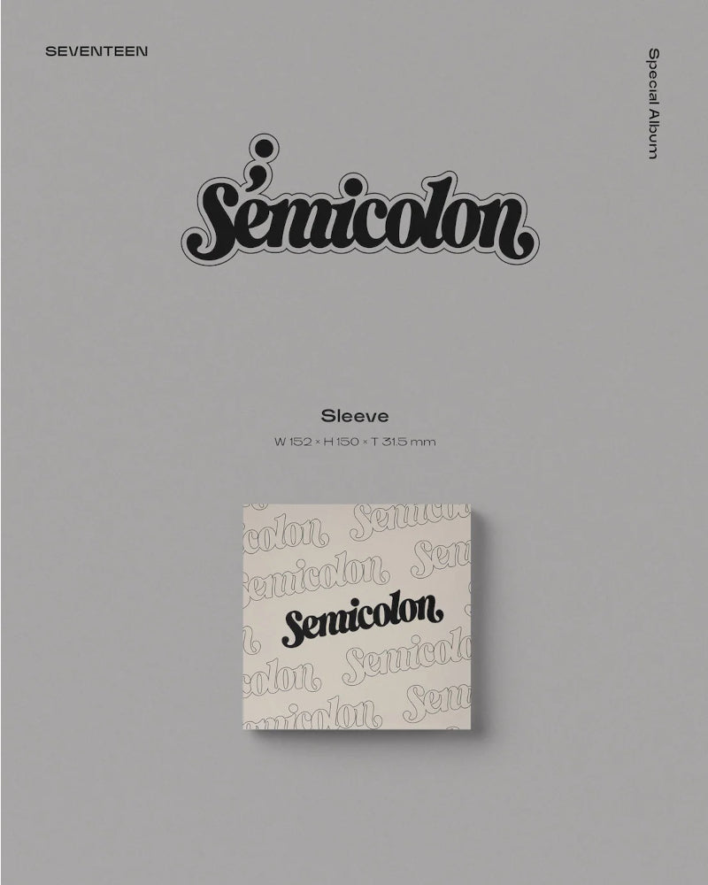 SEVENTEEN - [POINT-VIRGULE] Album spécial (Version aléatoire)