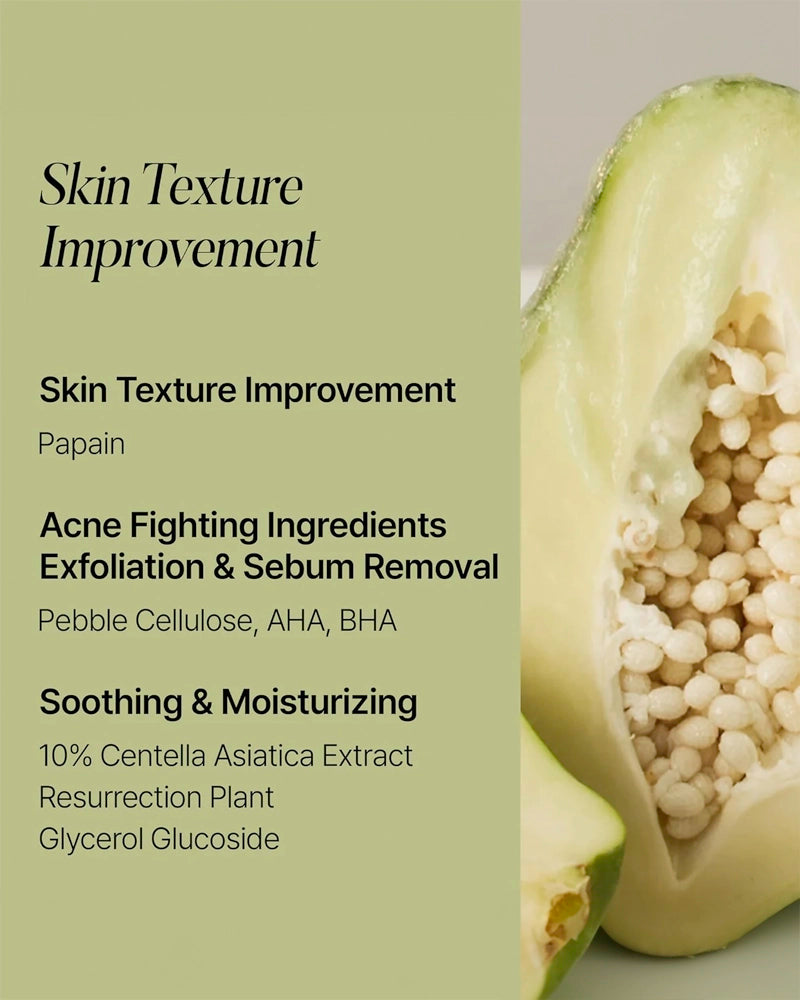 shaishaishai Green Papaya Body & Face Peeling Cleanser 150ml