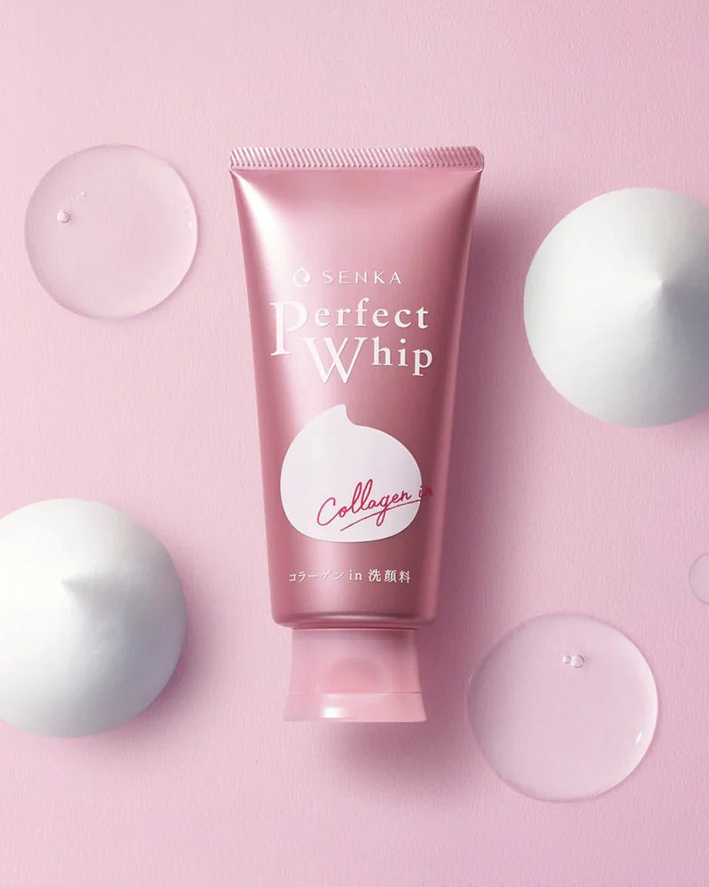Shiseido Senka Perfect Whip Face Wash #Collagen