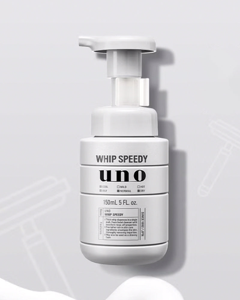 Nettoyant visage rapide Shiseido Uno Whip