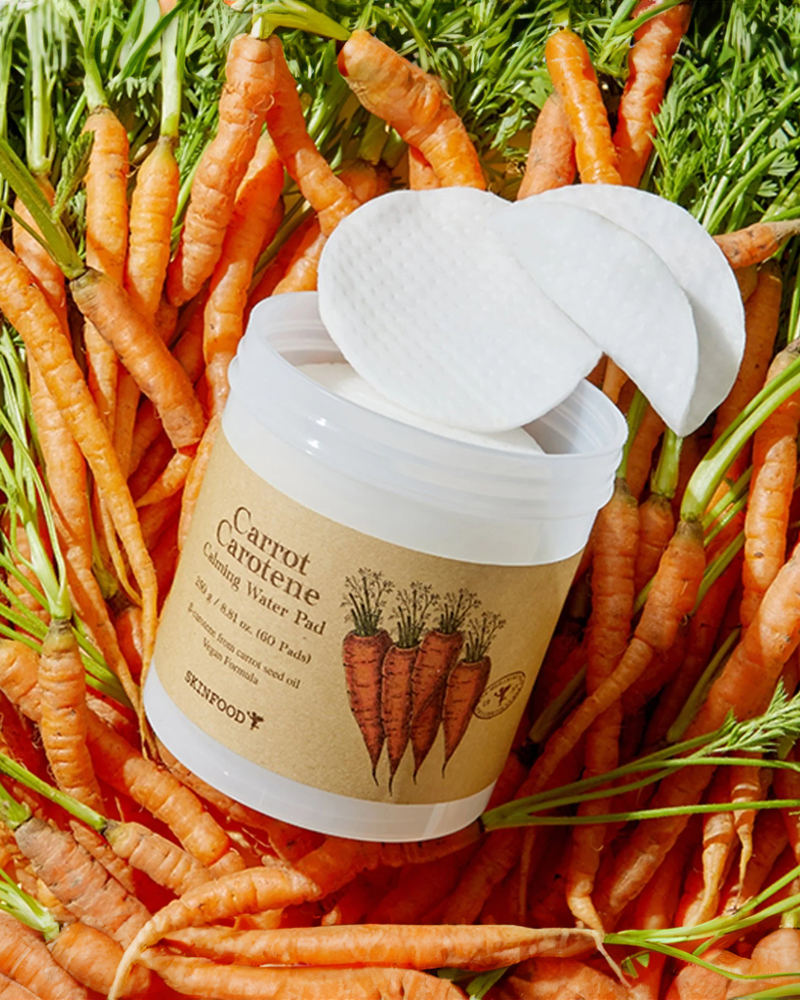 Coussin d'eau apaisant à la carotte et au carotène SKINFOOD