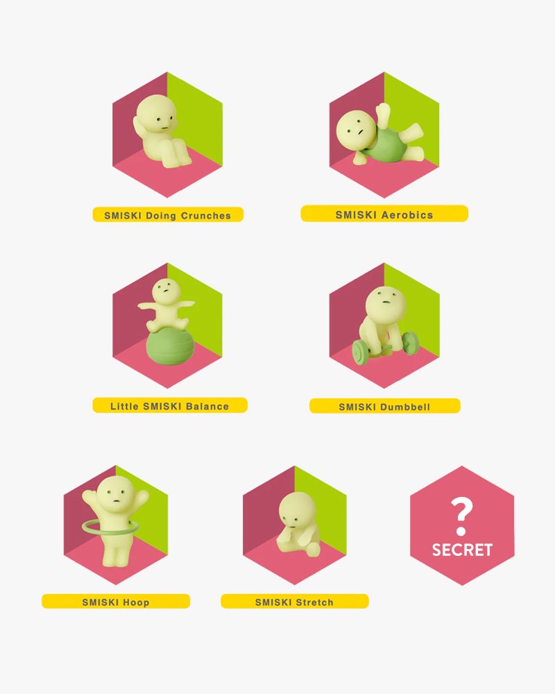 Smiski® Exercising Series Blind Box