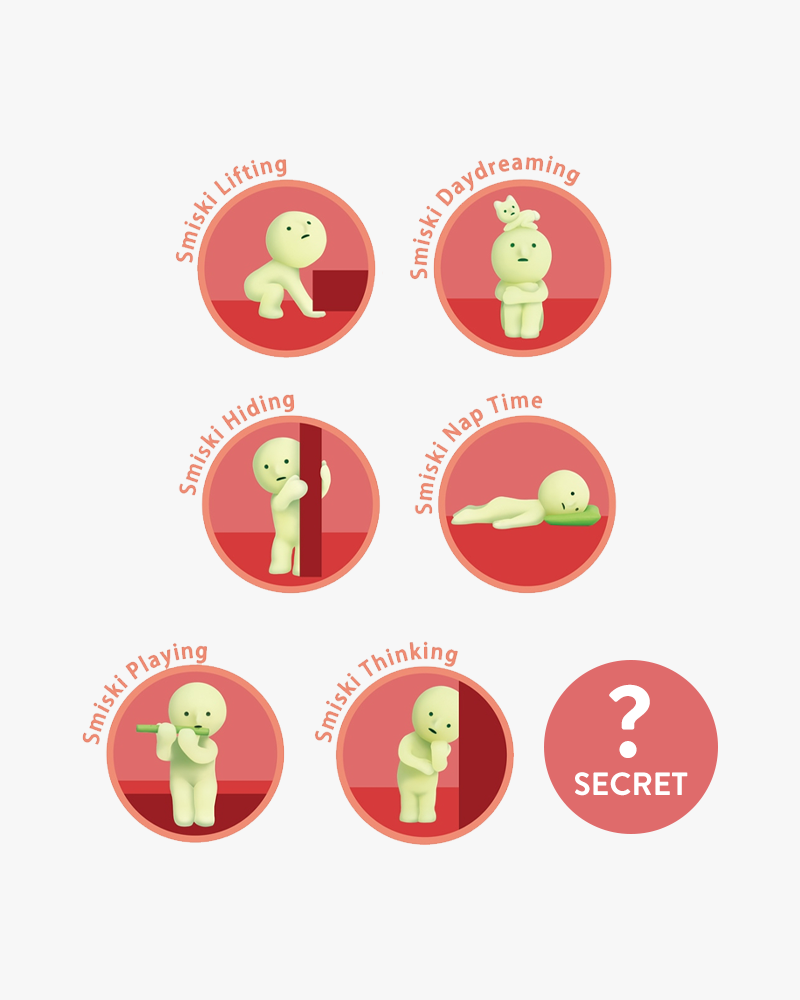 Smiski® Mini Figure Living Series Blind Box