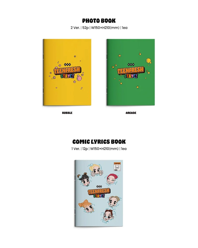 STAYC - 3E MINI ALBUM [TEENFRESH] (2 versions)