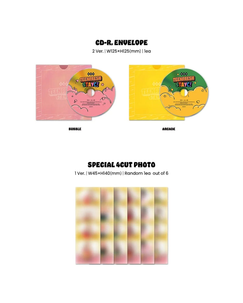 STAYC - 3E MINI ALBUM [TEENFRESH] (2 versions)