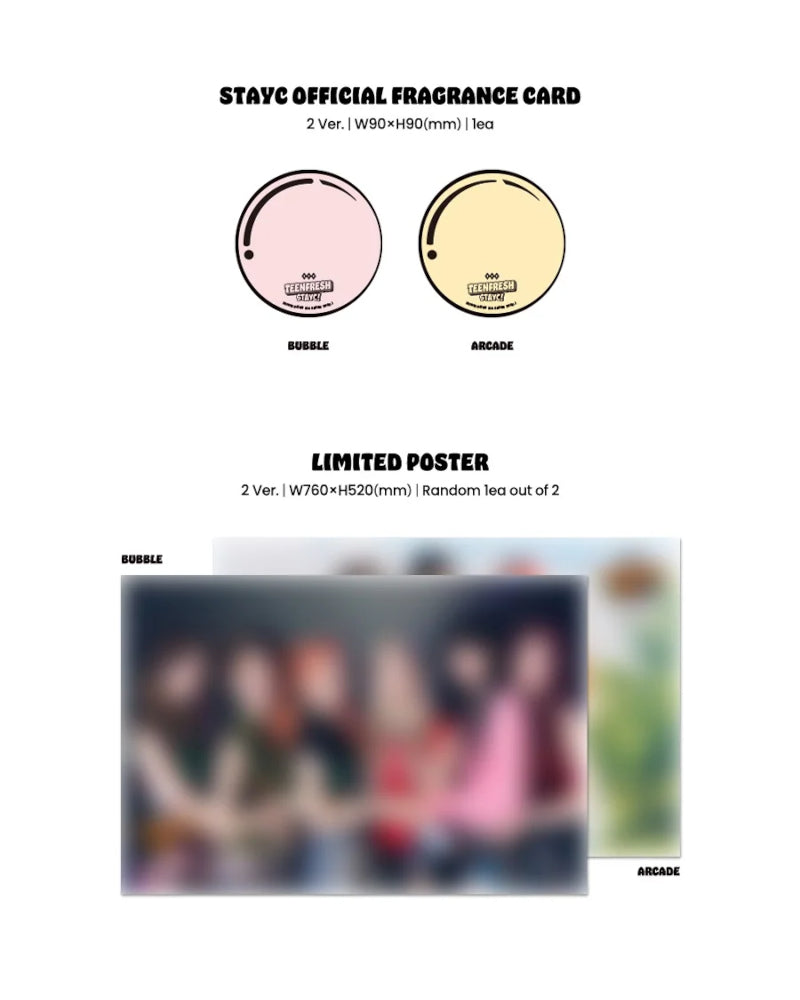 STAYC - 3E MINI ALBUM [TEENFRESH] (2 versions)