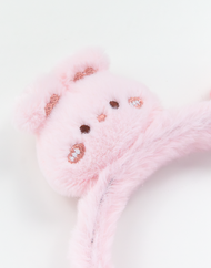 Strawberry Bunny Plush Headband