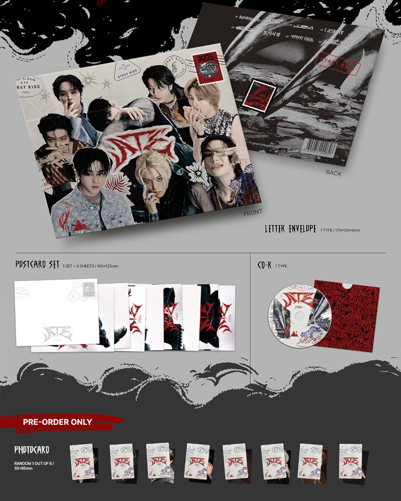 STRAY KIDS - 9E MINI ALBUM [ATE] (Version Lettre)