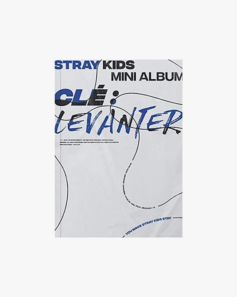 STRAY KIDS - CLE : LEVANTER (Mini Album) Standard Edition (2 Versions)