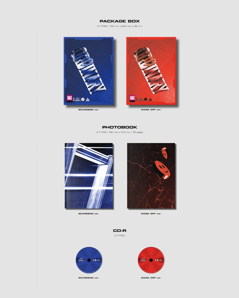 STRAY KIDS - ODDINARY (Standard Ver.) (2 Versions)