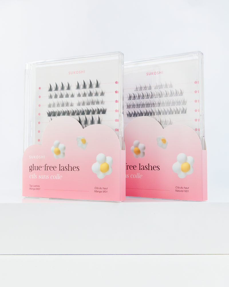 SUKOSHI Glue-Free Lashes Rosy Flutter