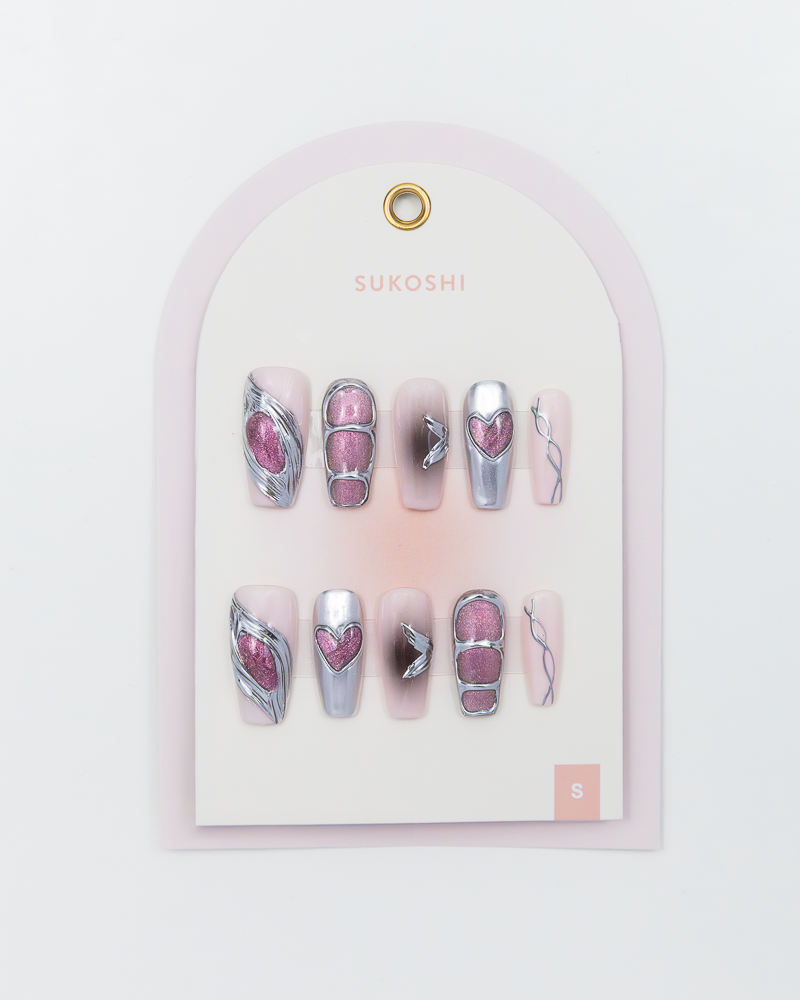 SUKOSHI Handmade Press-On Nails Y2K Princess