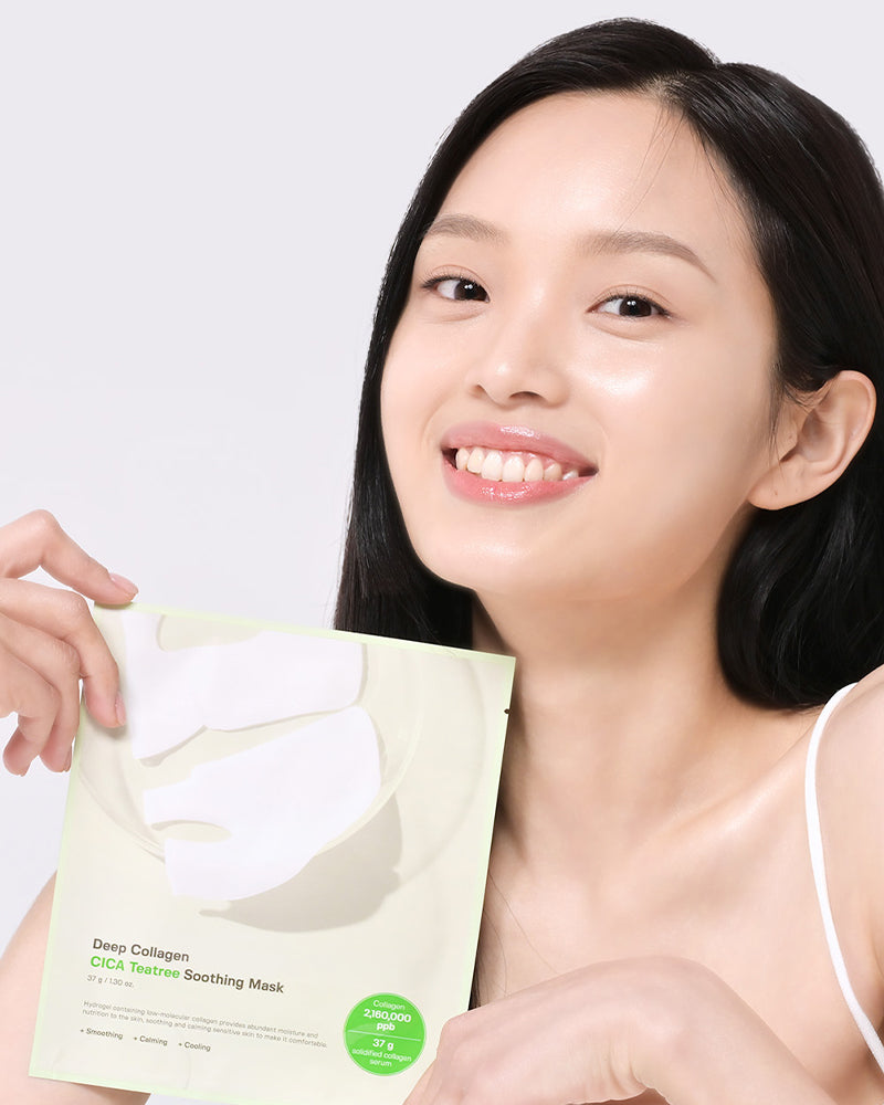 Sungboon Editor Deep Collagen Cica Teatree Soothing Mask