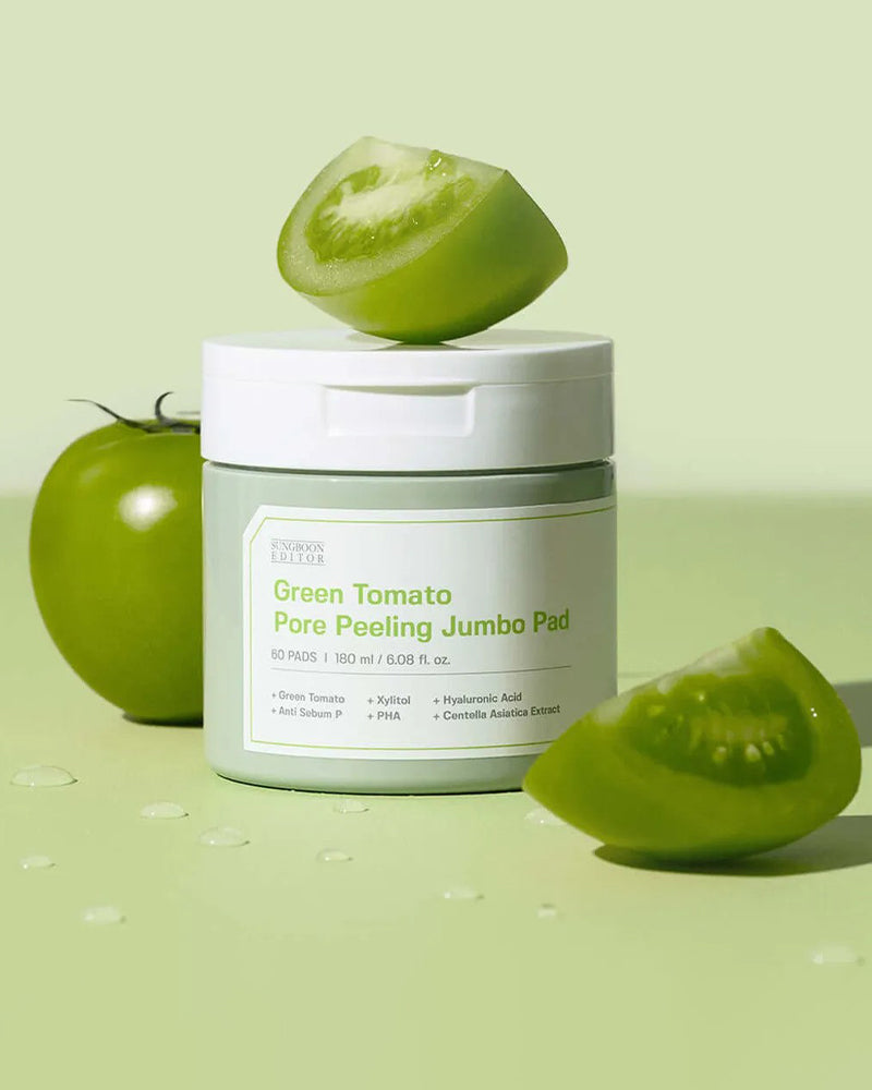 Sungboon Editor Green Tomato Pore Peeling Jumbo Pad (60ea)