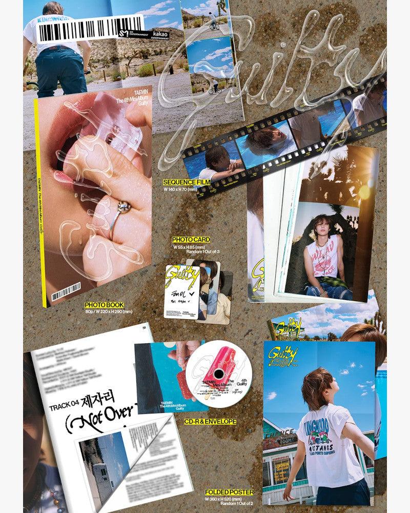 TAEMIN (SHINee) - 4E MINI ALBUM [Guilty] (Version livre photo) (2 versions)