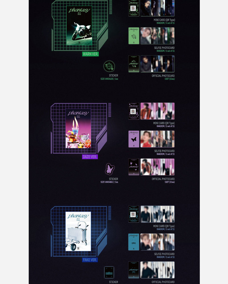 THE BOYZ - 2E ALBUM [PHANTASY Pt.2 Sixième Sens] (Version Plateforme) (3 Versions)
