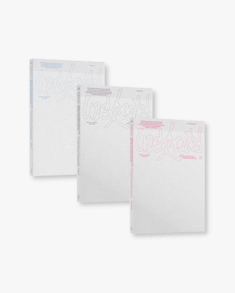 THE BOYZ - The 3rd Album 'Unexpected' (Photobook Ver.) (3 Versions)