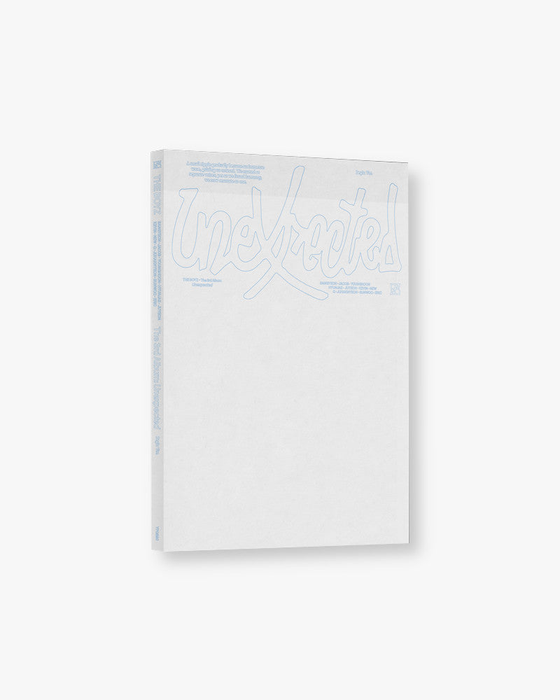 THE BOYZ - The 3rd Album 'Unexpected' (Photobook Ver.) (3 Versions)
