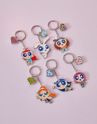 THE POWERPUFF GIRLS x NJ METAL KEYRING (HOW SWEET VER.)