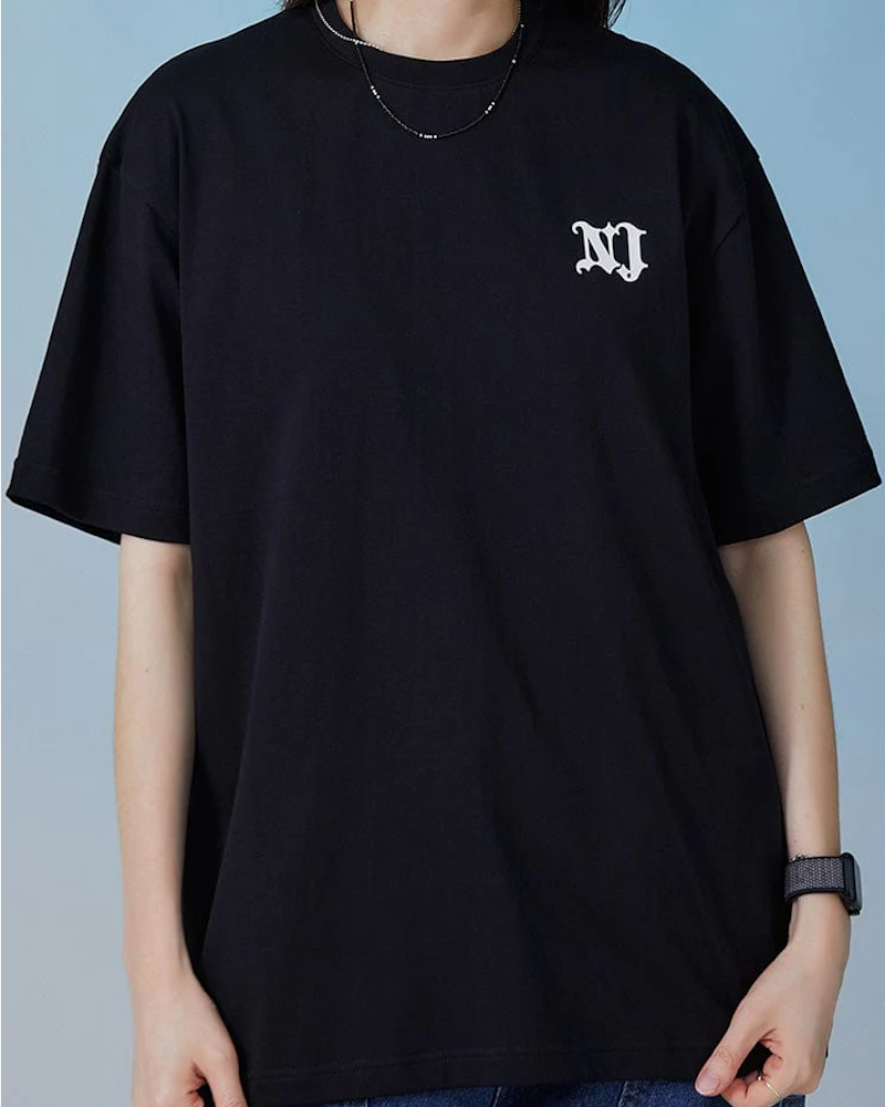 THE POWERPUFF GIRLS x NJ T-SHIRT (BLACK)