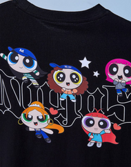 THE POWERPUFF GIRLS x NJ T-SHIRT (BLACK)