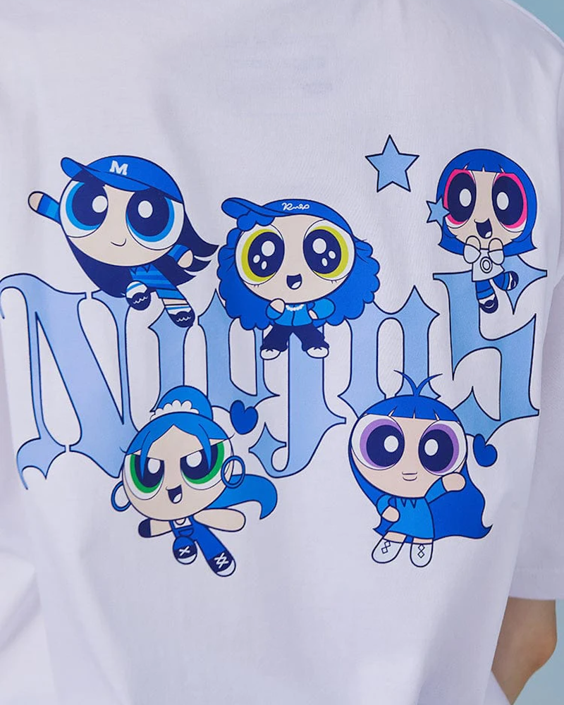 THE POWERPUFF GIRLS x NJ T-SHIRT (WHITE)