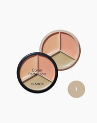 the SAEM Cover Perfection Triple Pot Concealer