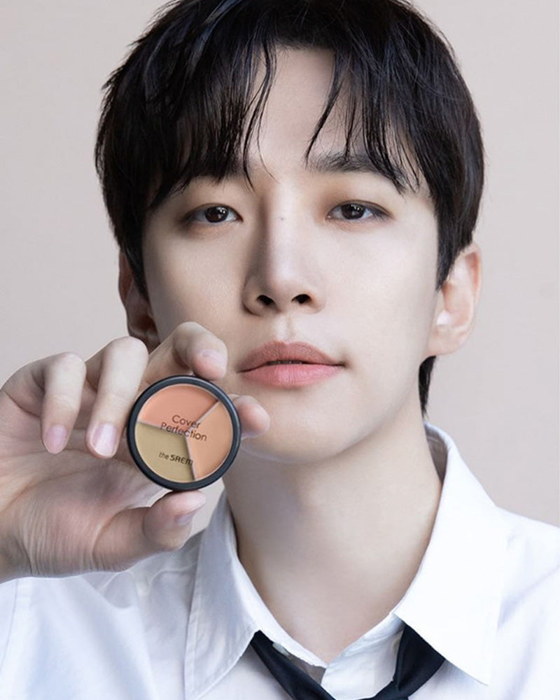 the SAEM Cover Perfection Triple Pot Concealer