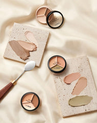 the SAEM Cover Perfection Triple Pot Concealer