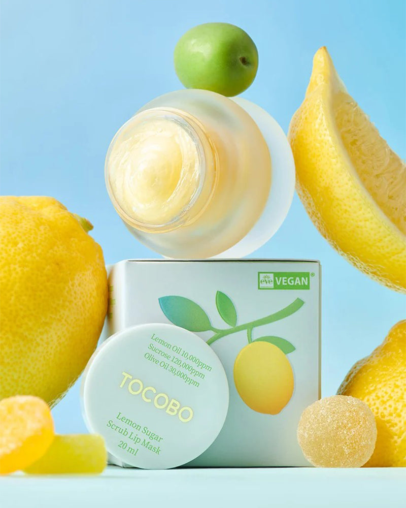 TOCOBO Lemon Sugar Scrub Lip Mask