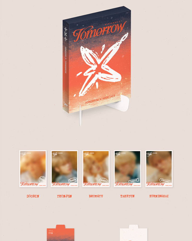 DEMAIN X ENSEMBLE (TXT) - 6ÈME MINI ALBUM [minisode 3 : DEMAIN] (Version légère) (Version aléatoire)