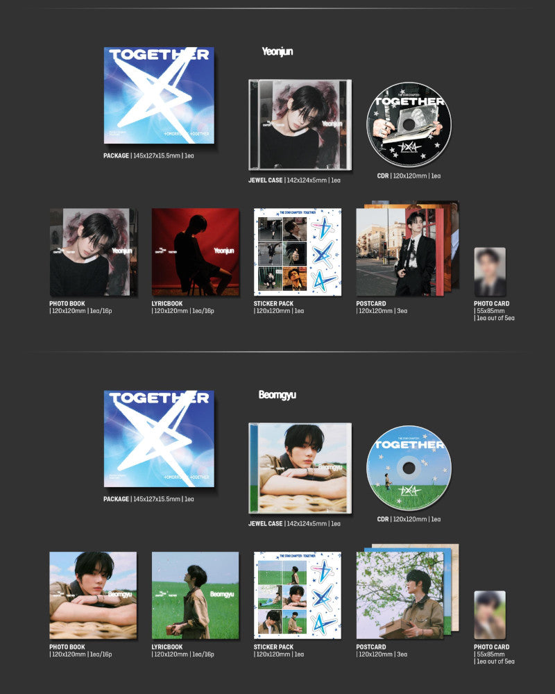 DEMAIN x ENSEMBLE (TXT) - [THE STAR CHAPTER : ENSEMBLE] (Version solo) (5 versions aléatoires)