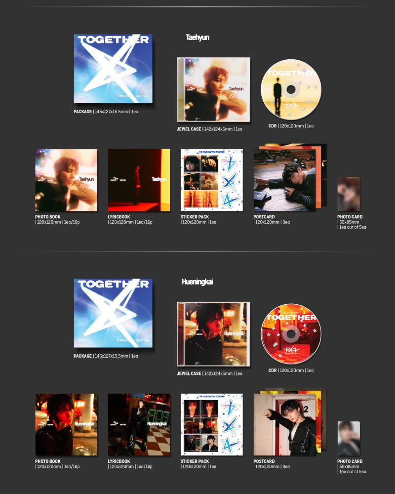 DEMAIN x ENSEMBLE (TXT) - [THE STAR CHAPTER : ENSEMBLE] (Version solo) (5 versions aléatoires)