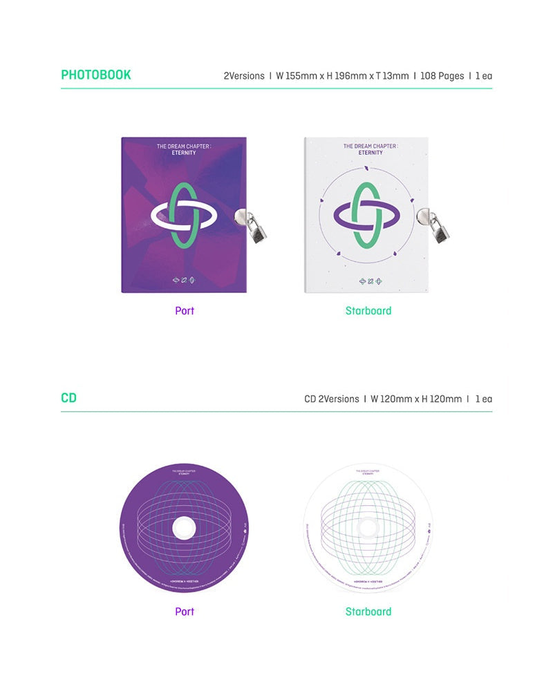 DEMAIN X ENSEMBLE (TXT) - 2e mini-album [Le chapitre du rêve : ETERNITY]