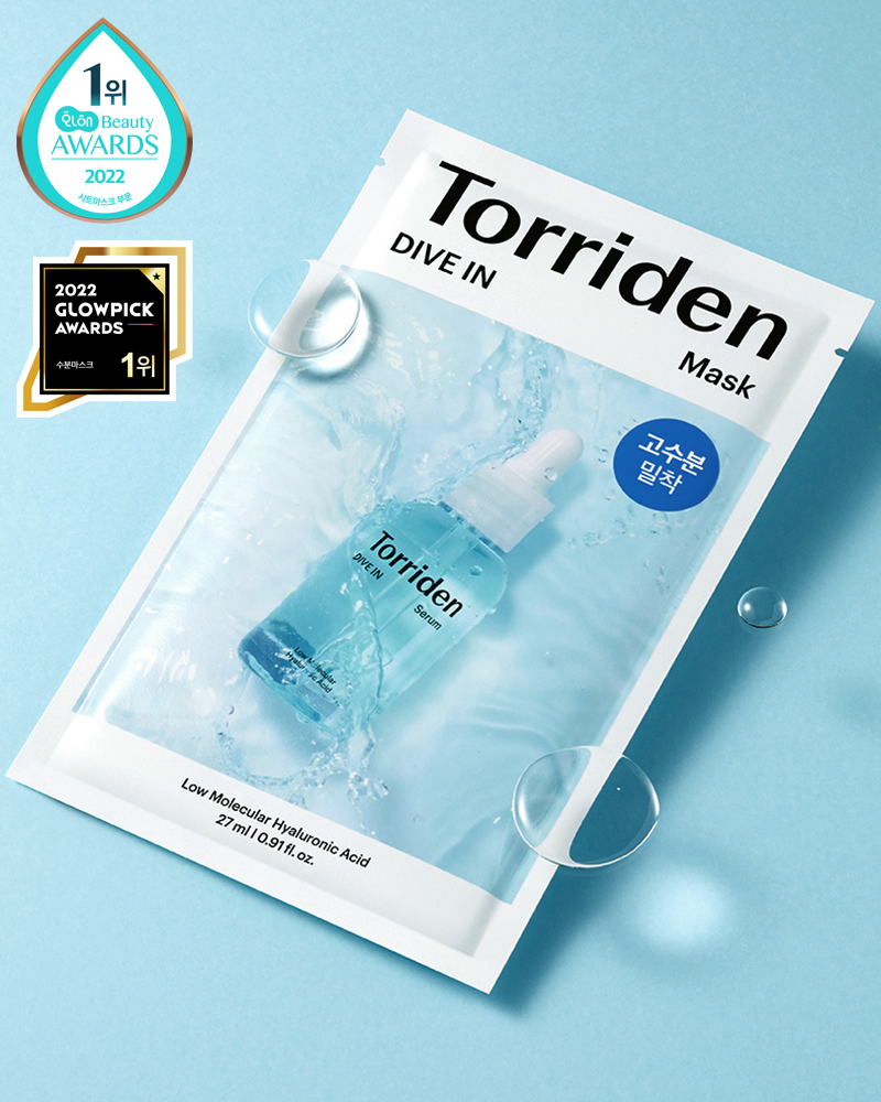 Masque Torriden DIVE-IN à l'acide hyaluronique à faible molécule