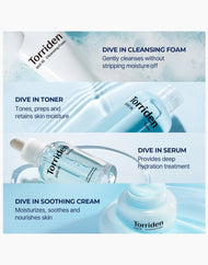 Torriden DIVE-IN Skincare Trial Kit