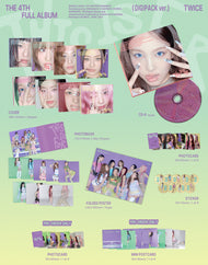 TWICE - 4e album complet [THIS IS FOR] (version digipack) (9 versions)