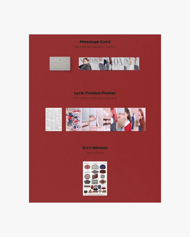TWICE - 2nd Album [EYES WIDE OPEN] (3 Versions)