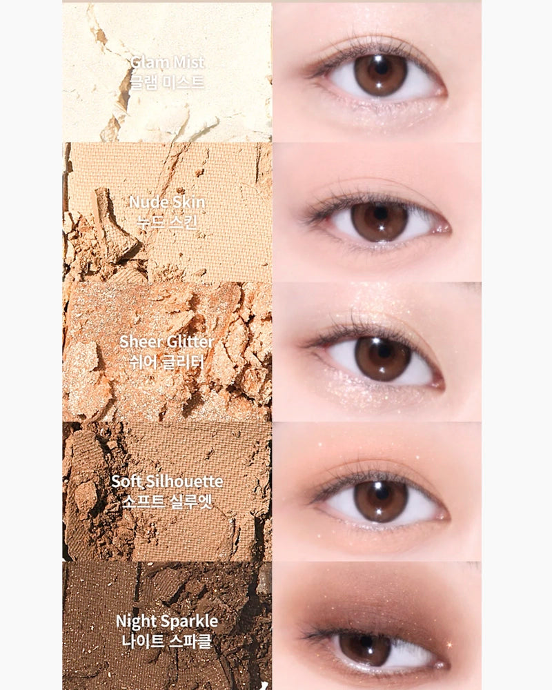 unleashia Mood Shower Face Palette