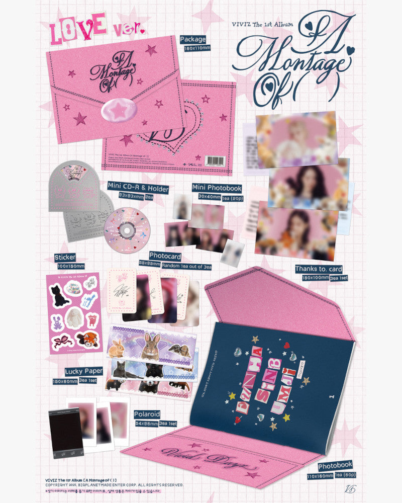 VIVIZ - The 1st Album ‘A Montage of ( )’ (LOVE ver.)