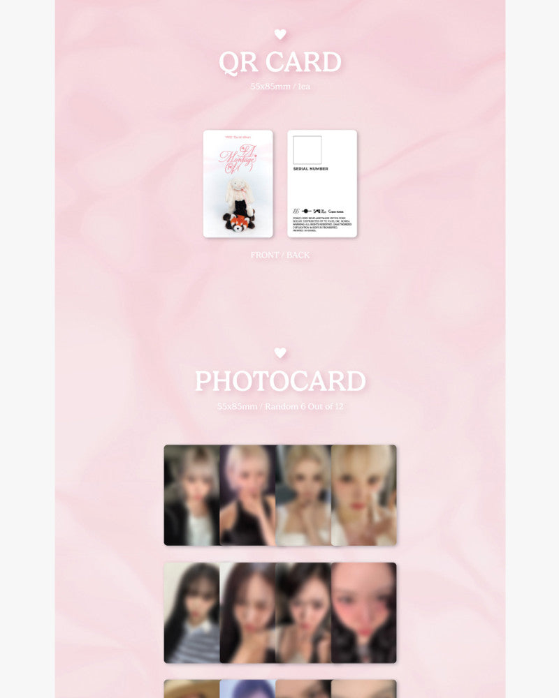 VIVIZ - The 1st Album ‘A Montage of ( )’ (QR ver.)