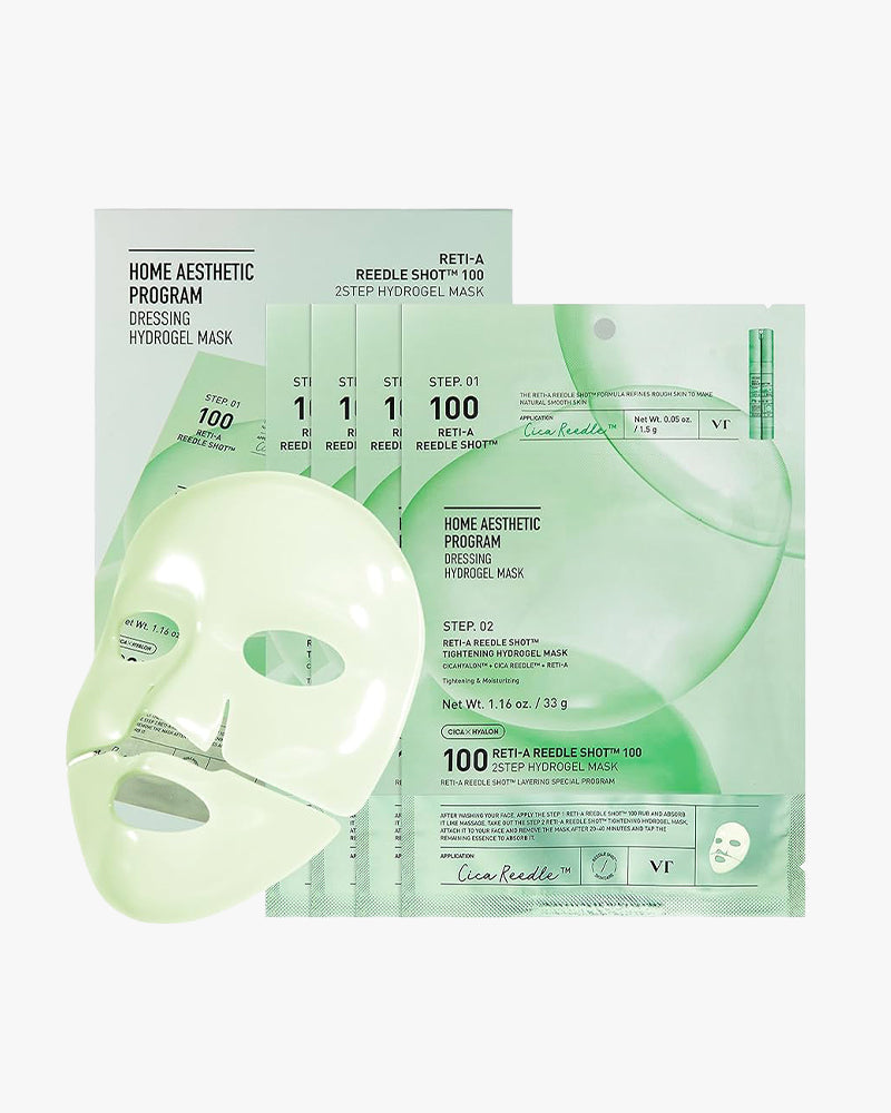 VT Reedle Shot 100 2-Step Hydrogel Hydrogel Mask #Reti-A