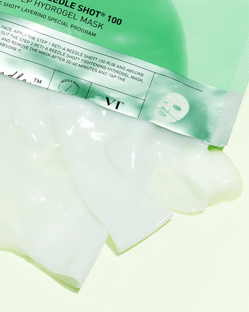 VT Reedle Shot 100 2-Step Hydrogel Hydrogel Mask #Reti-A